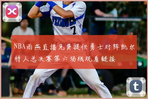 NBA雨燕直播免费提供勇士对阵凯尔特人总决赛第六场线观看链接